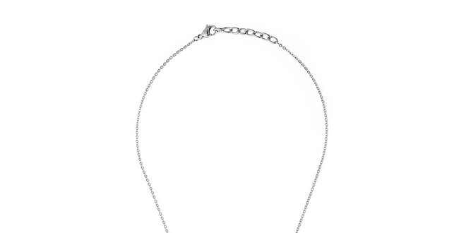 Dámsky náhrdelník s príveskom v čiernej farbe Ceramic Line