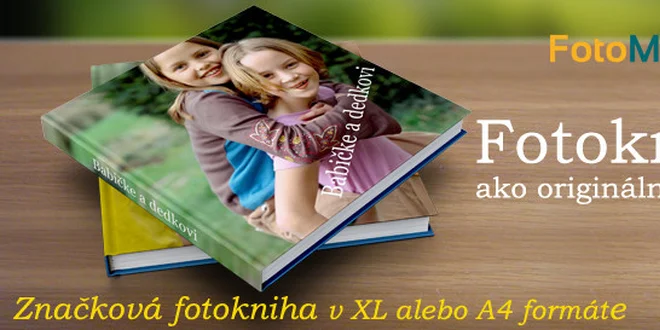 Fotokniha z vlastných fotografií