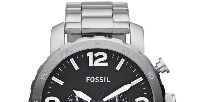 Pánske masívne hodinky z nerezovej ocele Fossil
