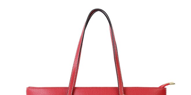Dámska červená kabelka s príveskom Giorgio di Mare