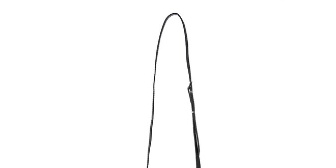 Dámska čierna kabelka na zips Giorgio di Mare