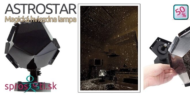 Astrostar - Magická hviezdna lampa