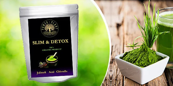 SLIM & DETOX: jačmeň, acai a chlorella