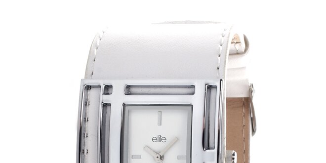 Dámske biele hodinky Elite