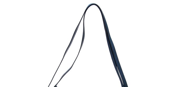 Dámska modrá kabelka s elegantným vzorom Luisa Vannini