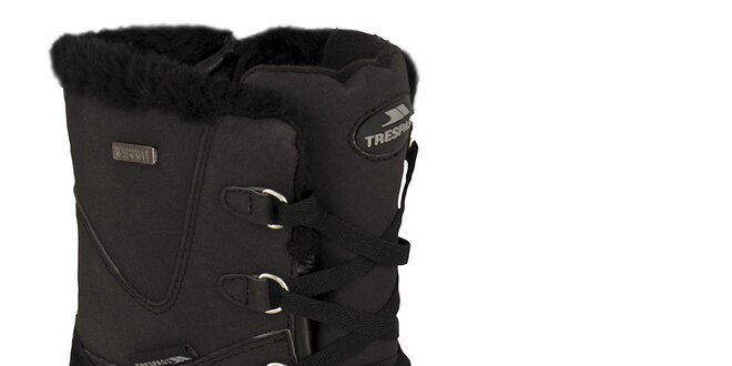 Dámske čierne zimné topánky Trespass