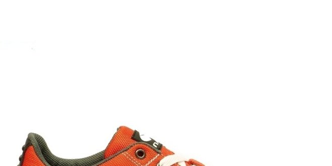 Pánske ľahké trekové topánky Numero Uno - oranžové