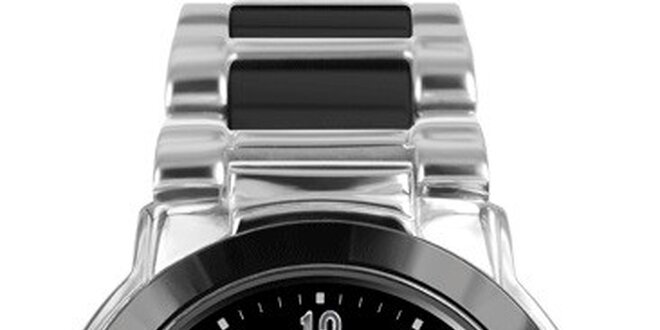 RFS dámske hodinky Yin Yang s čiernym ciferníkom