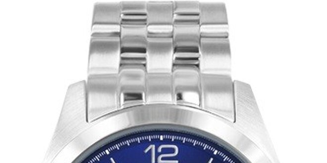 Pánske hodinky v elegantne športovom štýle Race, s modrým ciferníkom