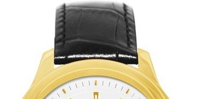 Pánske hodinky Element s ciferníkom zlatej farby