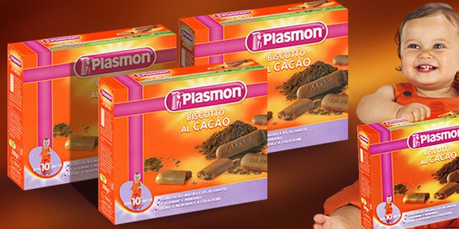 Talianske kakaové sušienky pre deti – 2 balenia