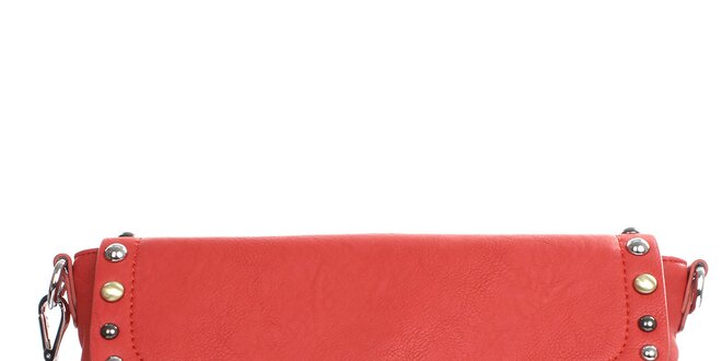Dámska červená kabelka s odopínacím popruhom United Colors of Benetton