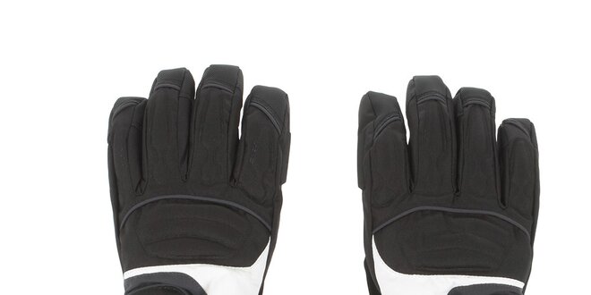 Pánske čierne lyžiarske rukavice E2ko