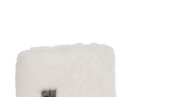 Dámske bielo-krémové snehule Calvin Klein