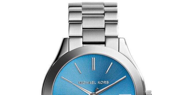 Dámske hodinky s modrým ciferníkom Michael Kors