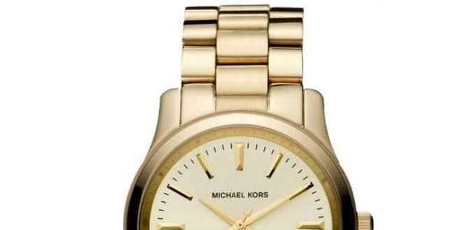 Dámske minimalistické hodinky s dátumovkou Michael Kors