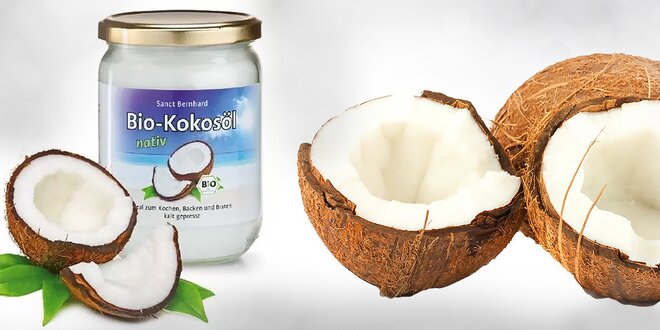 BIO 100 % kokosový olej bez prímesí 500 ml