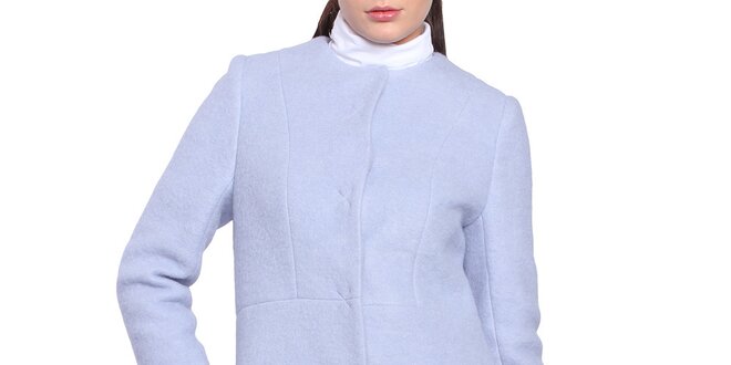 Dámsky bledomodrý minimalistický kabátik Vera Ravenna