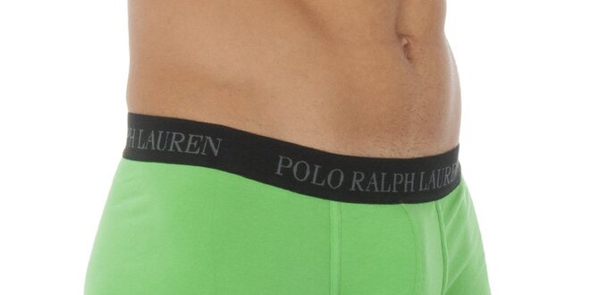 Pánske svetlo zelené boxerky Polo Ralph Lauren