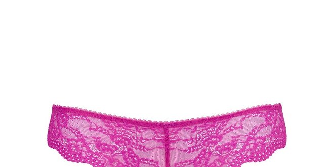 Dámske čipkové tangá Sapph - ružové