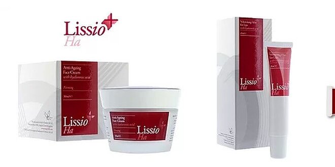 Balíček kozmetiky Lissio s kyselinou hyalurónovou