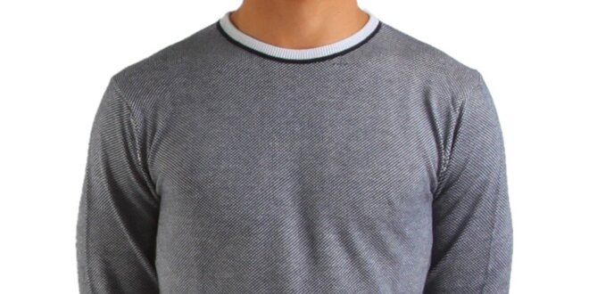 Pánsky šedý sveter Calvin Klein