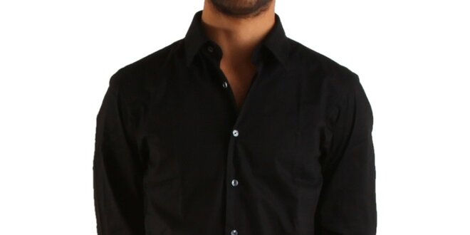 Pánska čierna košeľa Calvin Klein