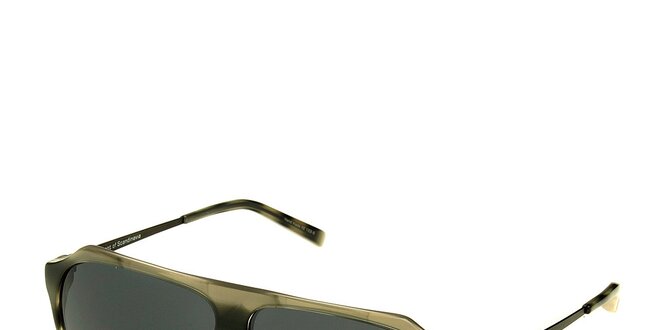 Dámske šedé žíhané slnečné okuliare Axcent