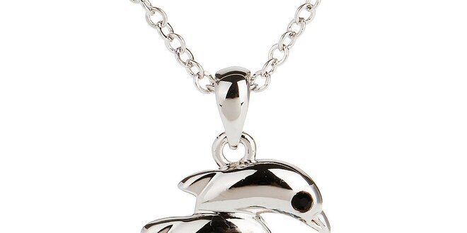 Dámsky náhrdelník s delfínikmi Fifi Ange