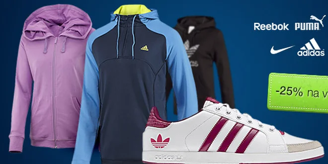 25% zľava na nákup v predajniach A3 SPORT