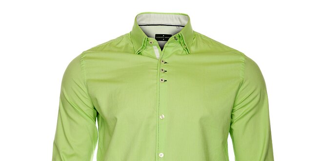 Pánska svetlo zelená košeľa Roberto Verino