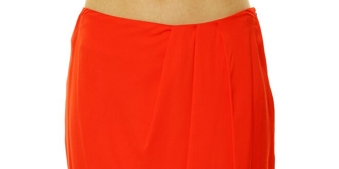 Dámska červená sukňa nad kolená Roberto Verino