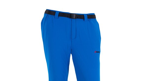 Pánske modré strečové nohavice s opaskom Goritz