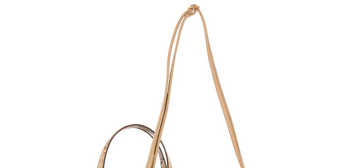 Dámska hnedá kabelka s vyberateľnou taštičkou Giorgio di Mare