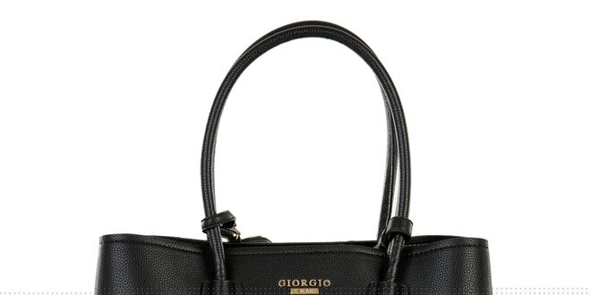 Dámska čierna kabelka Giorgio di Mare