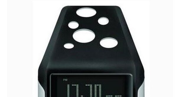 Unisex digitálne hodinky Puma Active Motorsport Black/white