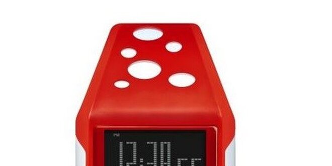 Unisex digitálne hodinky Puma Active Red/White