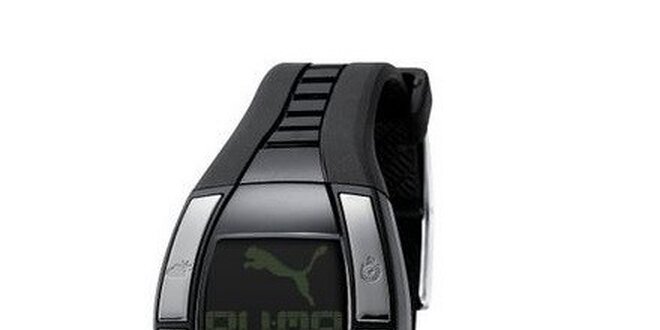 Dámske digitálne hodinky Puma Active Fluctuation Black