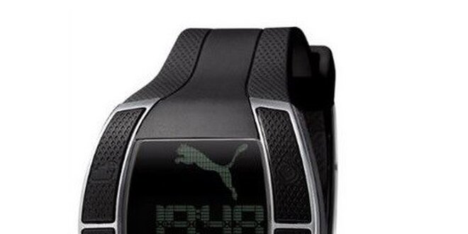 Pánske digitálne hodinky Puma Top Fluctuation Gents Black