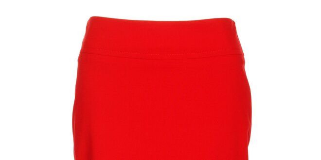 Dámska červená púzdrová sukňa Pietro Filipi
