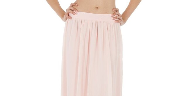 Dámska svetlo ružová dlhá sukňa v Paola Pitti