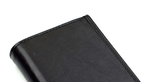 Pánska obdĺžniková kožená peňaženka Solier