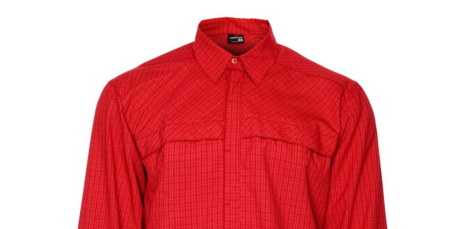 Pánska červená kockovaná košeľa Hannah
