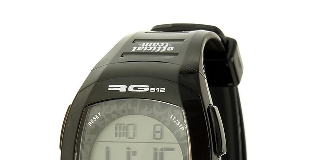 Unisexové čierne digitálne hodinky RG512