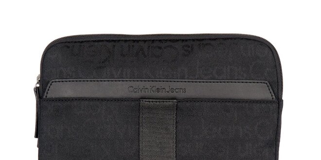 Pánska čierna látková taška Calvin Klein