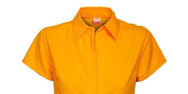 Dámska oranžovožltá košeľa Hannah