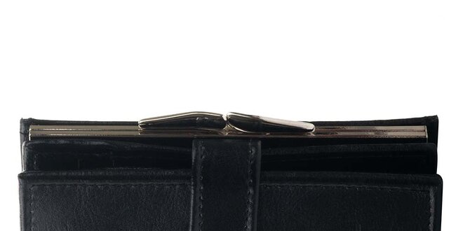 Dámska kožená peňaženka Felice - čierna