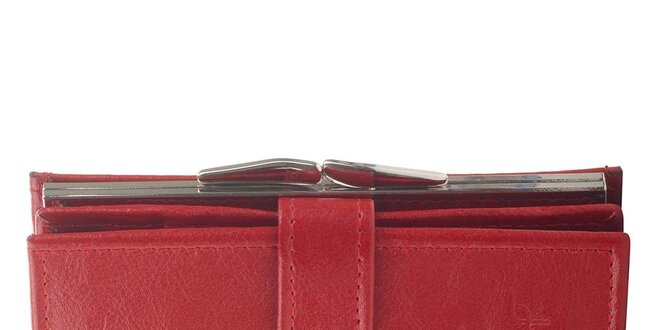 Dámska kožená peňaženka Felice - červená