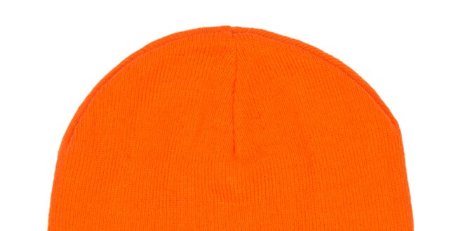 Oranžová zimná čiapka Utopik