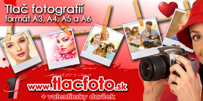 Tlač fotografií vo formáte A6,A5, A4 a A3 na kvalitnom fotopapieri 255 g v profesionálnej kvalite